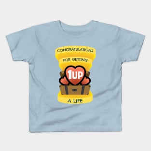 Congratulations for Getting a Life - Heart in Treasure Chest Kids T-Shirt